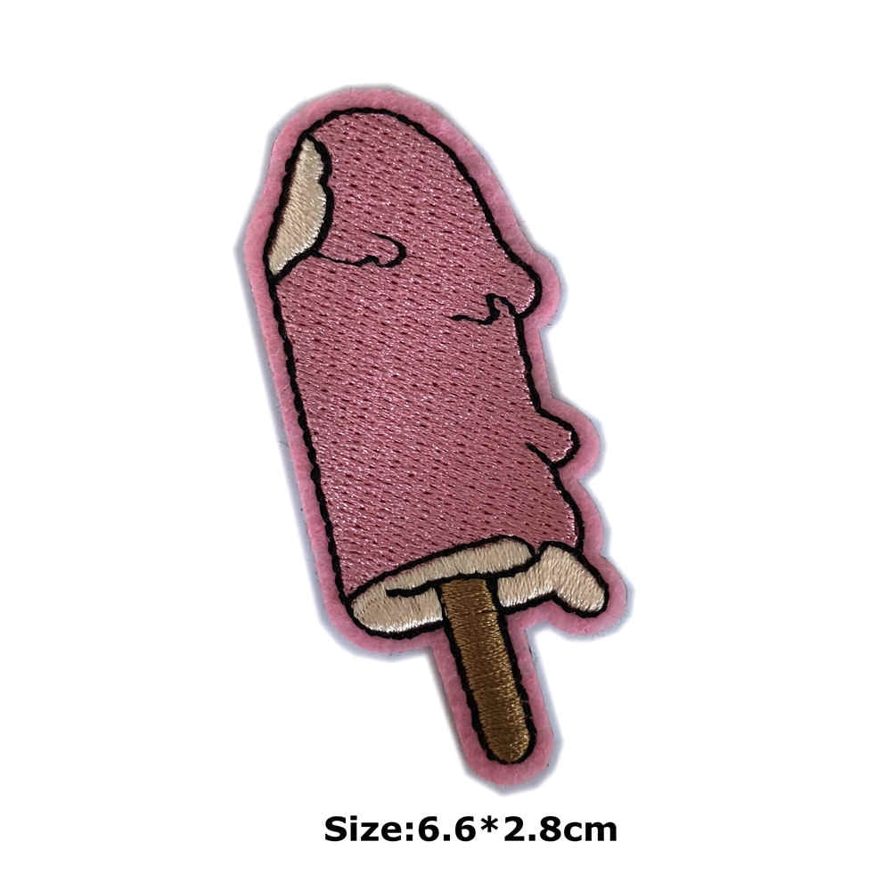 Cute Patches Badges Embroidered Applique Sewing Iron On Badge Clothes Garment Apparel Accessories