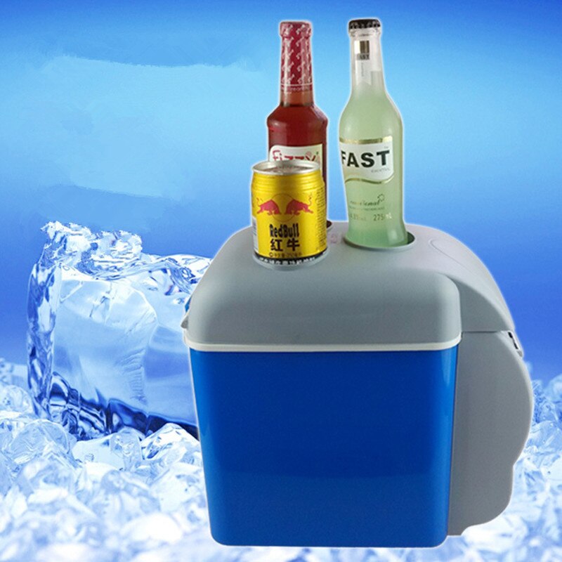 12V 7.5L Capacity Portable Car Refrigerator Cooler Warmer Truck Thermoelectric Electric Fridge for Travel RV Boat