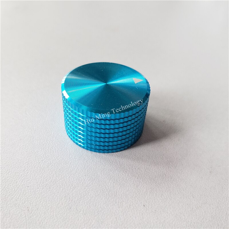 4 stk aluminium knott gitter ananas potensiometer knott 25*15.5*6mm kaps volum knott bryter sølv/svart/rød rørforsterker