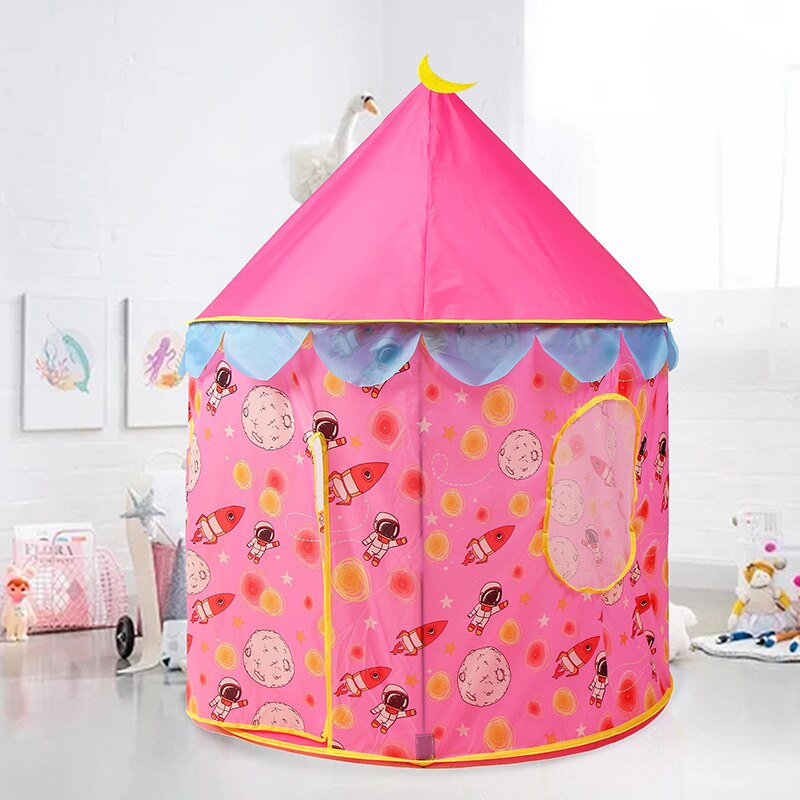 Tenda da Gioco per Bambini SucceBuy, Tenda Tipi Pieghevole con Tappeto e Borsa di Trasporto