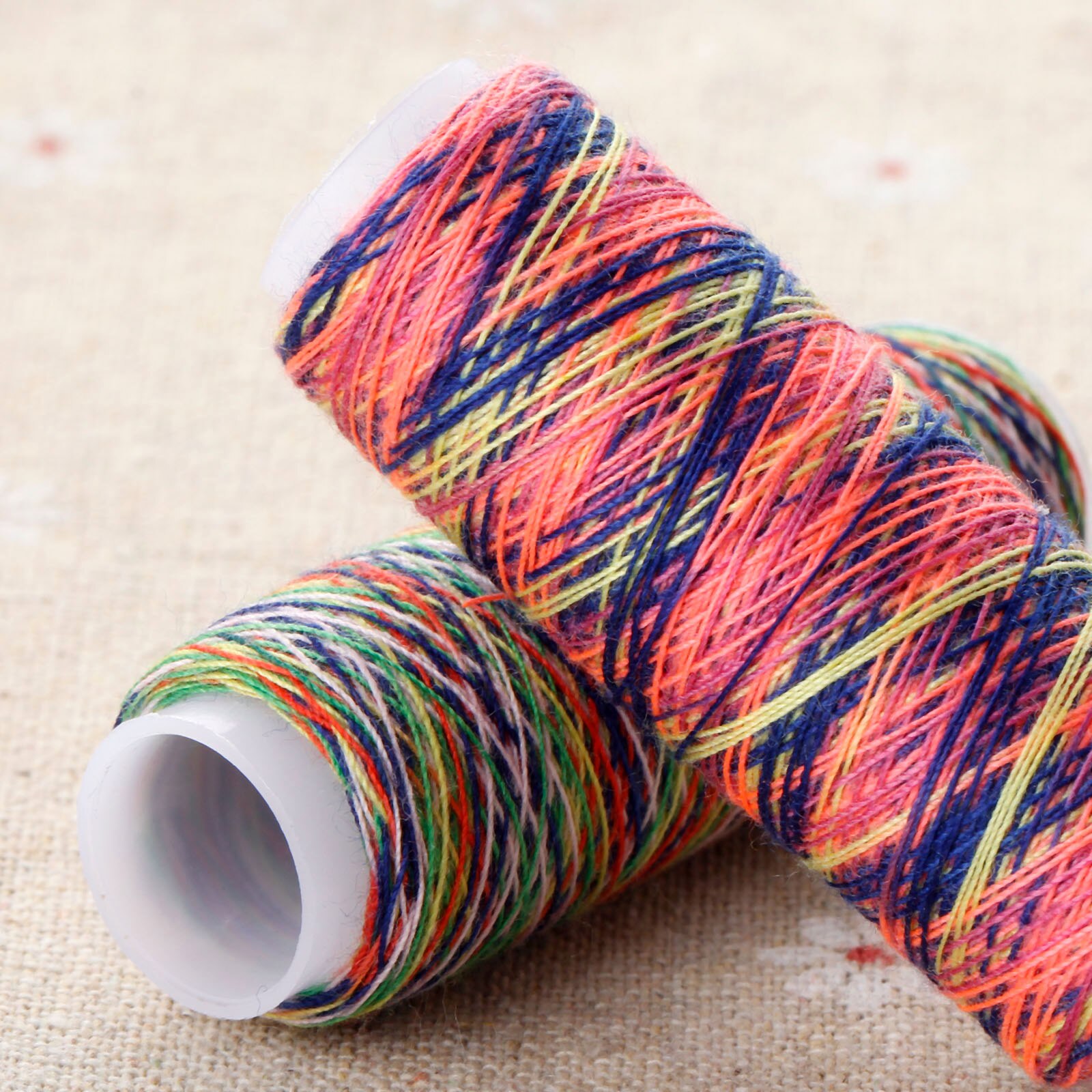5pcs 110M Colorful Sewing Machine Thread Set Ployester Quilting Thread Embroidery Sewing Accessories