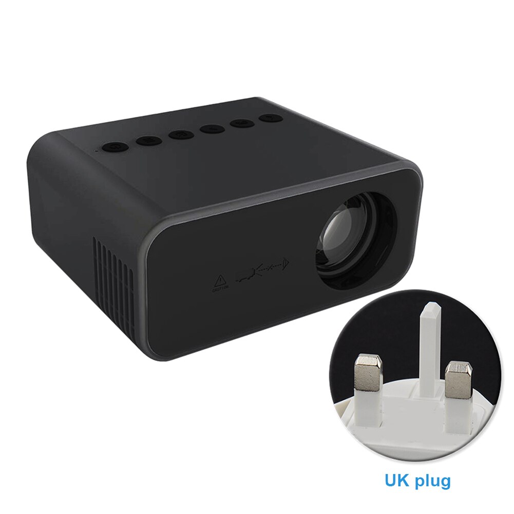 With LED Light Android Video Player Television Mini Projector WIFI Support Mobile Phone ABS Portable Audio AV USB Home Media