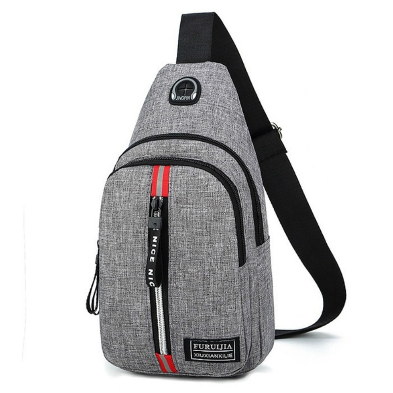 Neue Männer Reise Business Brust Tasche Burglarproof Schulter Tasche Holster Anti Theft Sicherheit Strap Leinwand Umhängetaschen