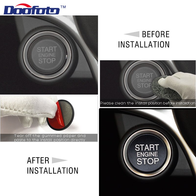 Nowy silnik samochodowy przycisk początek pierścień akcesoria wewnętrzne stylowe etui robić Alfa Romeo Giulietta Stelvio 159 dekoracje automatyczny okładki