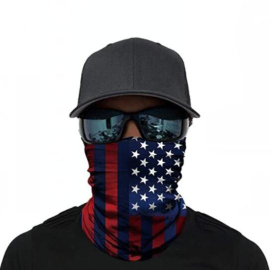 Unisex Skull Bandana Face Halloween Scarves Seamless Digital Print Neck Gaiter Tube Mask Unisex UV Sun Smooth Breathable scraf: Multicolor 