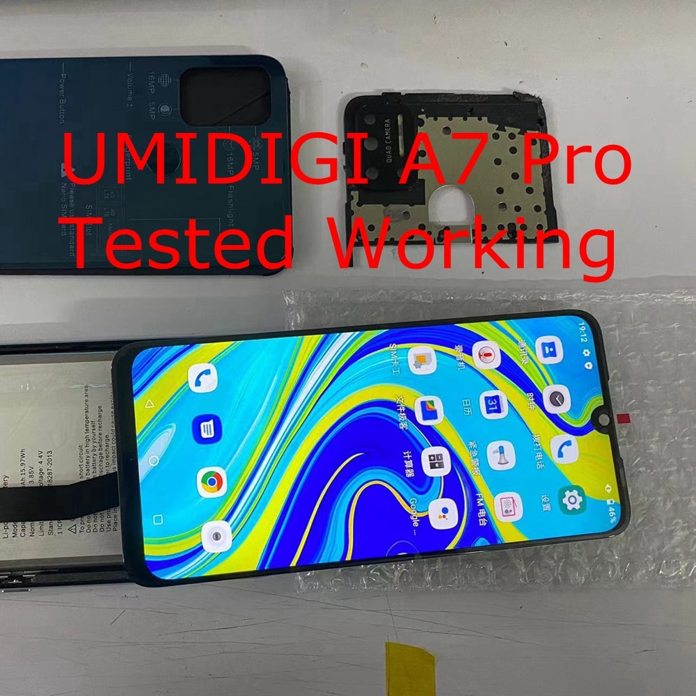Originale per Umidigi A7 pro Schermo LCD tocco schermo Digitizer assemblaggio sostituzione UMIDIGI A7S LCD per UMIDIGI A7 Schermo lcd