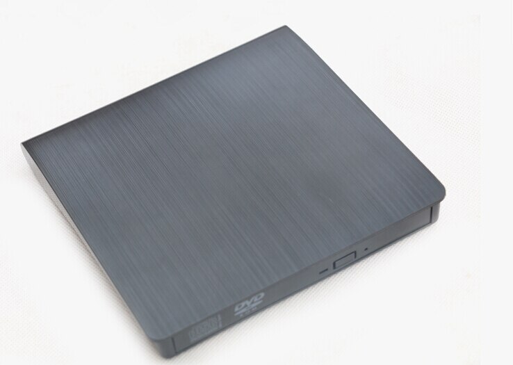 Lecteur externe Portable mince USB, lecteur de musique, DVD, films, jeux vidéo, CD, RW, graveur Combo, lecteur USB,