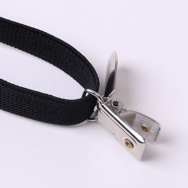 Adjustable Elasticated Adult Suspender Straps Women Men Elastic Clip-on Suspenders 4 Clip Pants Braces Straps Clothes Accessorie