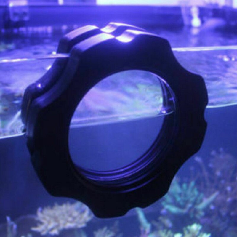 -2 in 1 akvarium forstørrelsesglas magnetisk glasrenser akvarium rengøringsskraber op  to 15mm