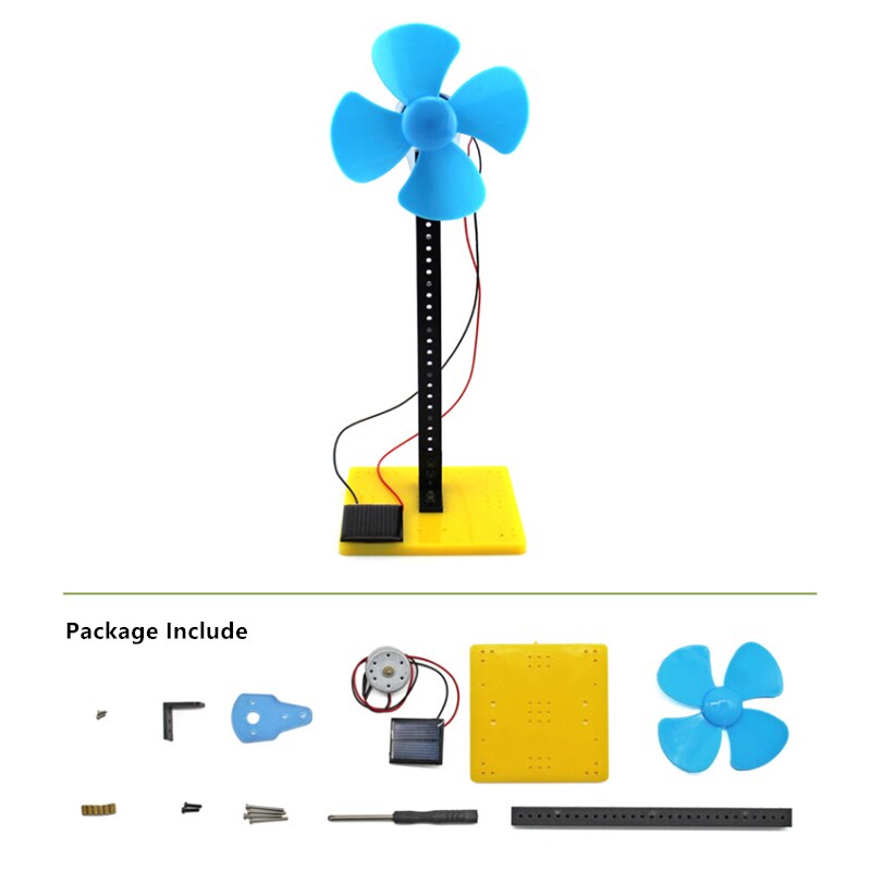 Solar Powered Desktop Model-Solar Powered Windmills Wind Turbine for Kids Education Model Electronic Farm Windmill Toys So