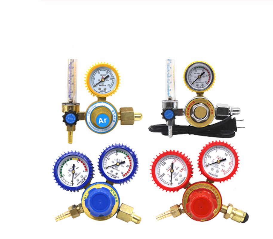 Zuurstof/Propaan/Acetyleen/Argon Drukregelaar Regulator Flow Meter Gas Regulator Flowmeter Argon Regulator Valve Gratis Shippin