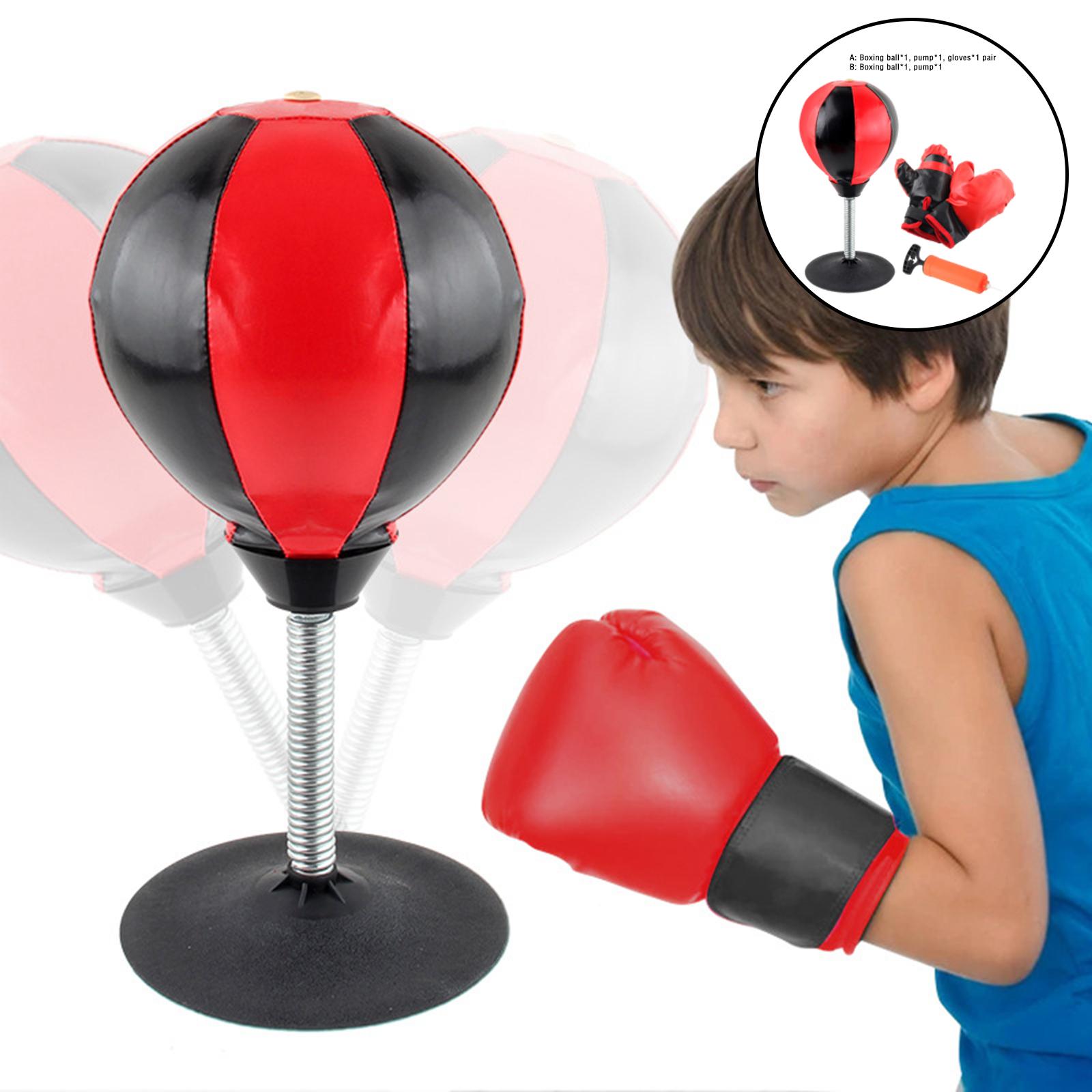 Desktop Punching Bag Boxing Bag with Stand Boxing Speed Punching bag Reflex Bag Exercise Sports Equipment