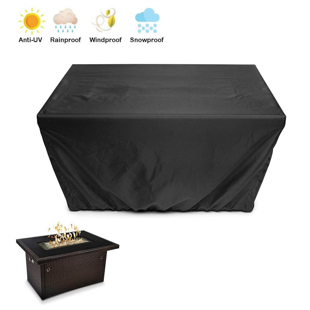 Gas Fire Cover Square Bbq Cover 28x28x25 Inch Waterproof Anti-uv Heavy Duty For Patio Baking Accessories #5