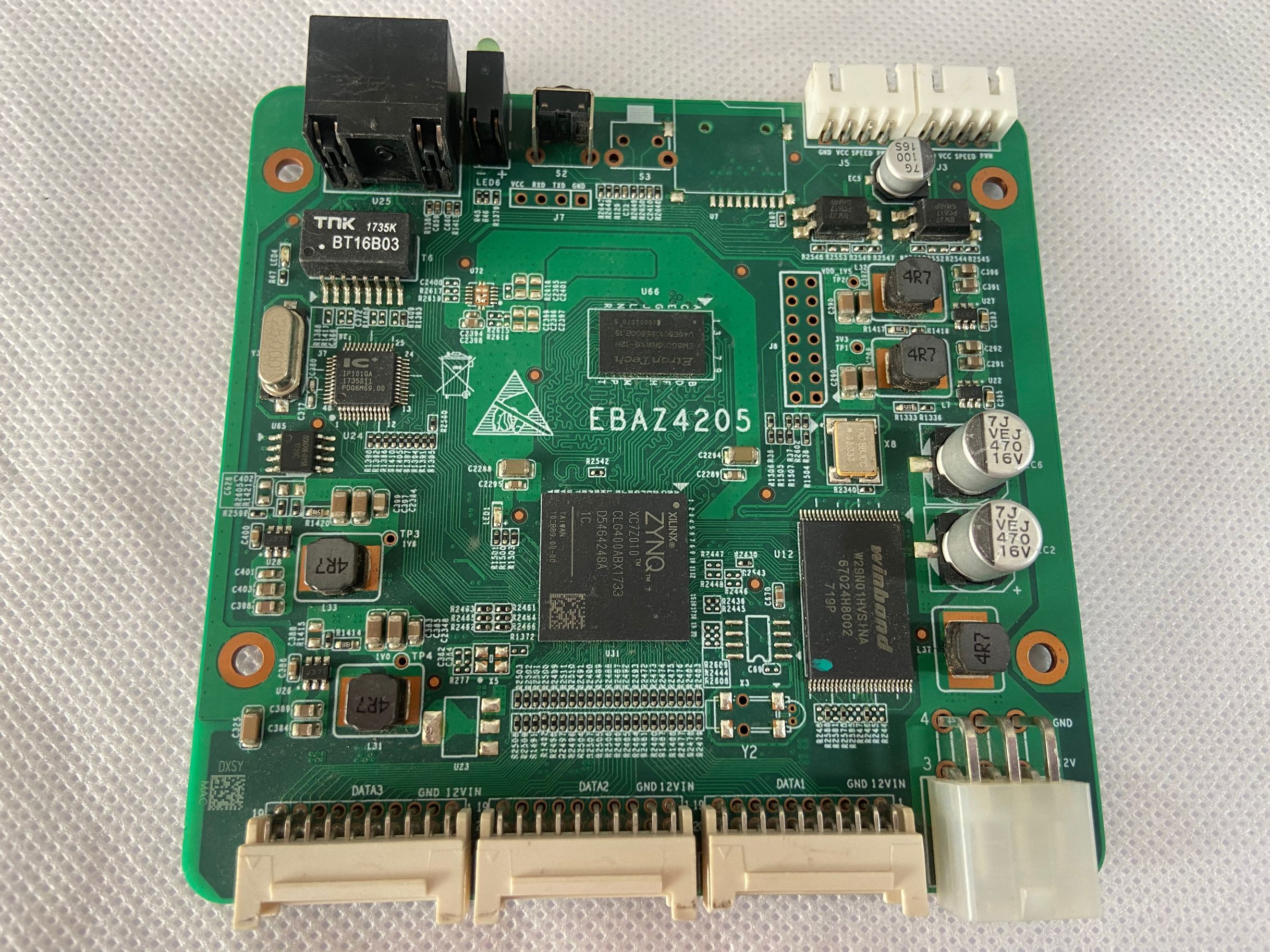 Xilinx XC7Z7010 Learning Board FPGA Learning ZYNQ Development Board EBAZ4205 PS PL Guarantee good condition and tested: Wine Red