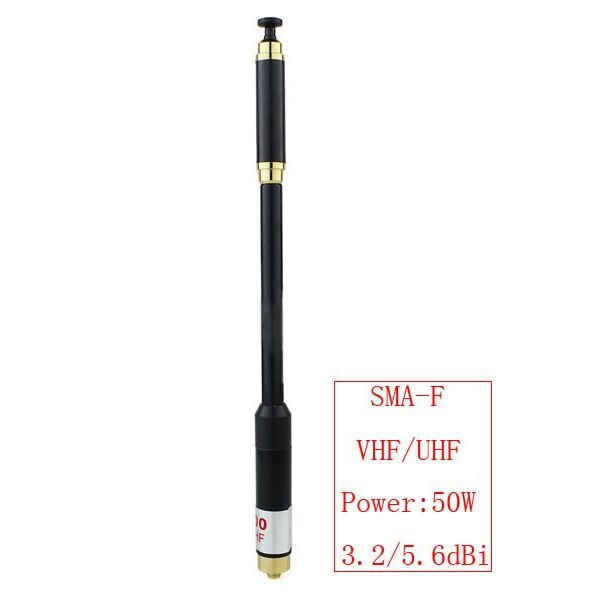 AL-800 SMA-F Tie Rod Antenna Gain Ultra High Telescopic Antenna
