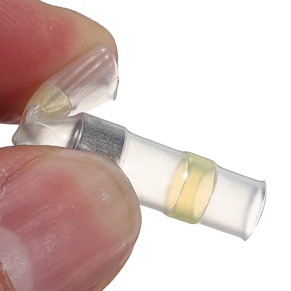 100pcs Waterproof Seal Heat Shrink Solder Wire Connector Shrinkage Solder Sleeve Heat Shrink Tube kit Wire Splice Connector