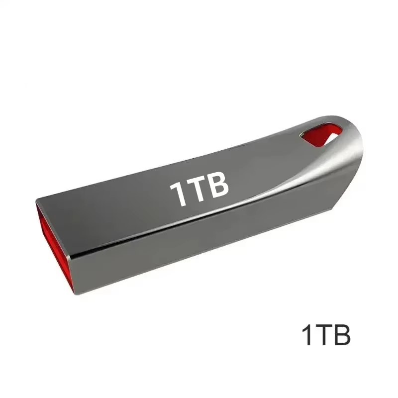 2TB USB 3.0 Flash Drives Metal High Speed Pendrive Portable Usb Drive Waterproof Memoria Usb 1TB 512GB 256GB Flash Disk: Pink