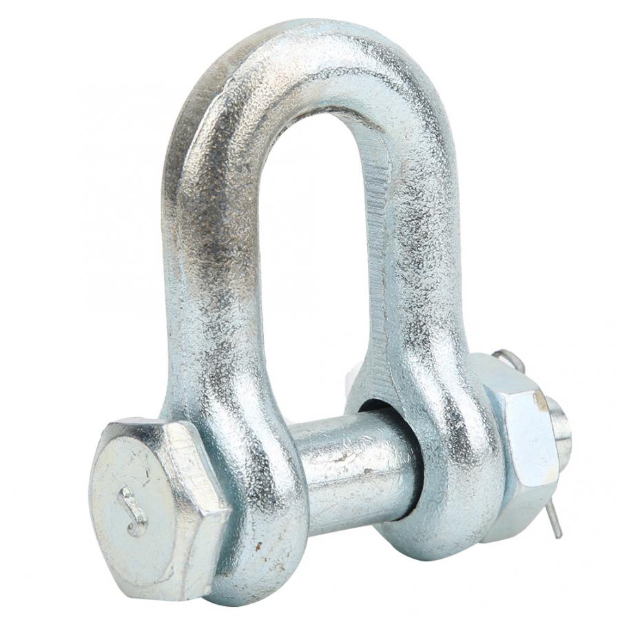 Anker hijsbeugel zware gelegeerd staal gegalvaniseerd boegtype met moer hijsmachine onderdelen scheepsmeubelonderdelen