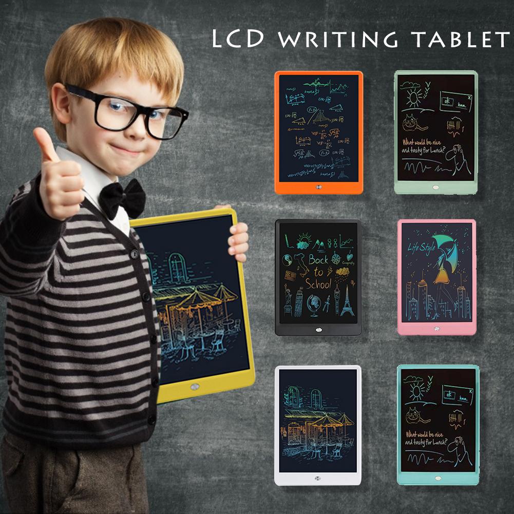 10 Inch LCD Child Writing Tablet Drawing Tablet Colorful Screen Doodle Board Kids Drawing Pad Vision Protection For Ages 2+