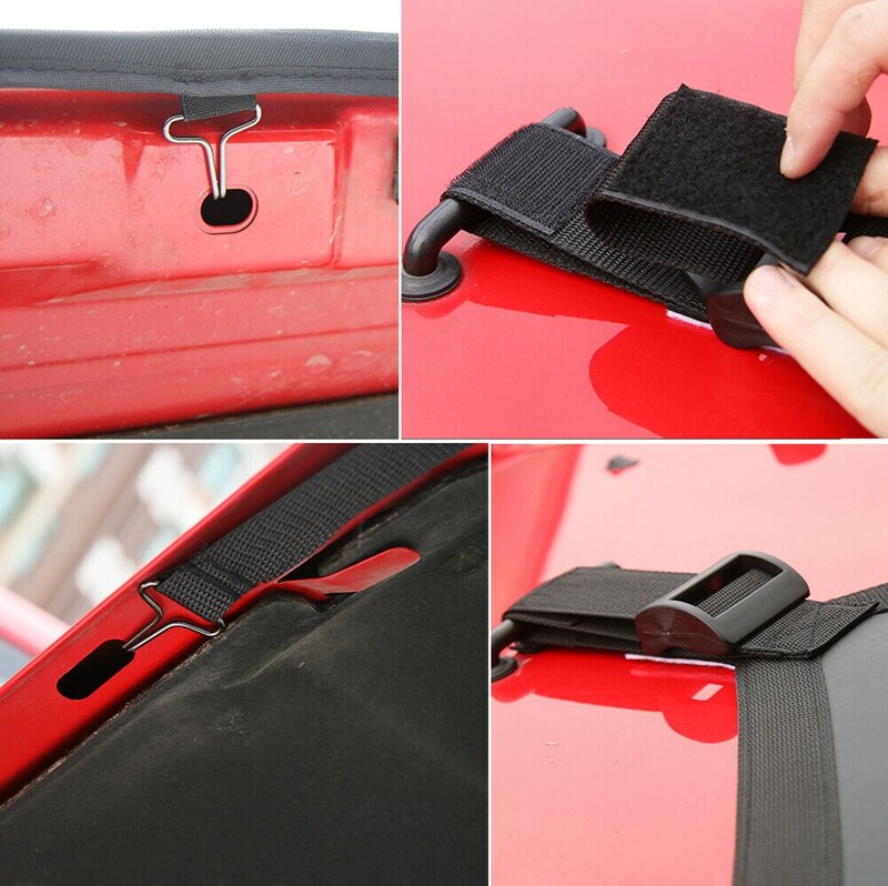 Engine Hood Bra Cover Protect for Jeep Wrangler JK 2007-17 Accessories Pentagram
