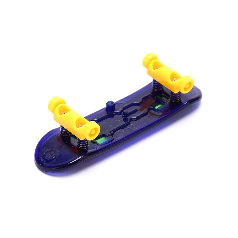 1 pc söta festleksaker barn barn mini fingerbräda greppbräda legerad skateboard leksaker färg slumpmässig