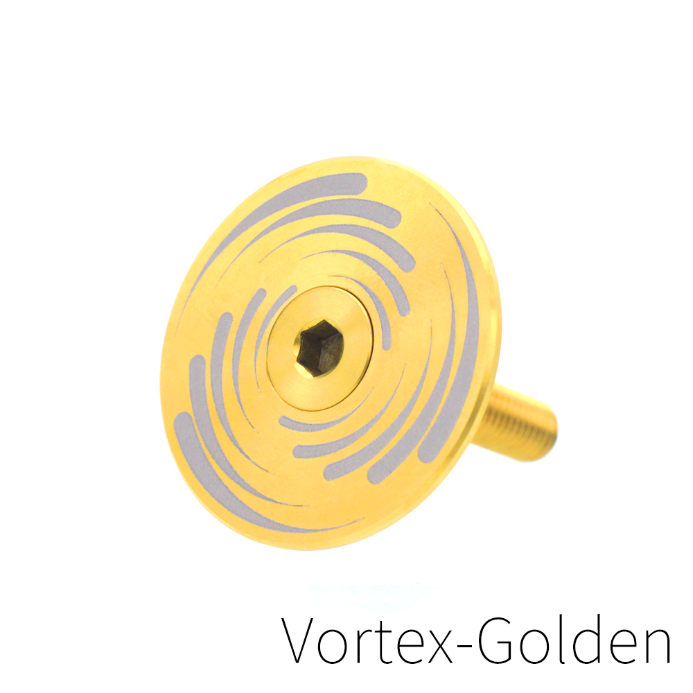 SR-SPATS Racefiets Headset Top Cap Titanium Mtb Stem Cap Met M6 * 30 Mm Headset Bouten: Donkergrijs