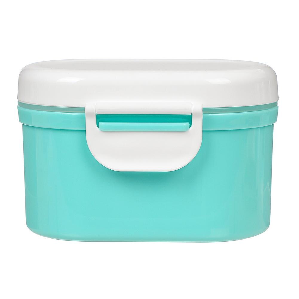 Caja de almacenamiento de alimentos impermeable y a prueba de humedad caja de almacenamiento de alimentos portátil para niños con recipiente para cuchara accesorios de alimentación: C