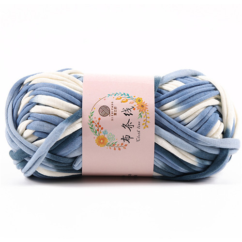 Hilo grueso de algodón suave para ganchillo, hilo grueso para tejer a mano, bolsa, cesta, alfombra, manta, 100G por bola: 9