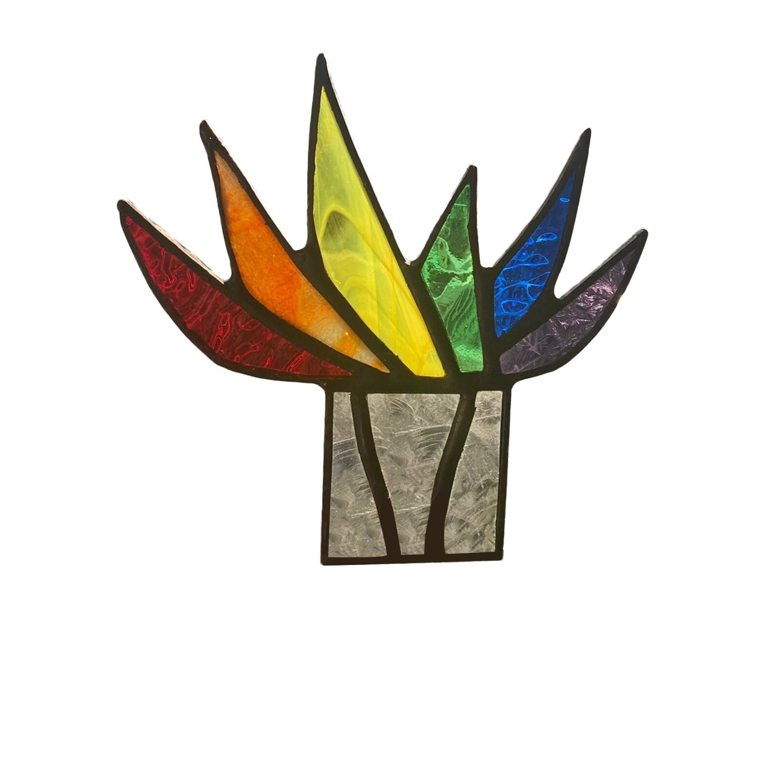 Miniplanta acrílica clásica en maceta de Aloe, adornos de jardín, Jardín de plantas artificiales falsas, estatuas, esculturas, Decoración de mesa: A