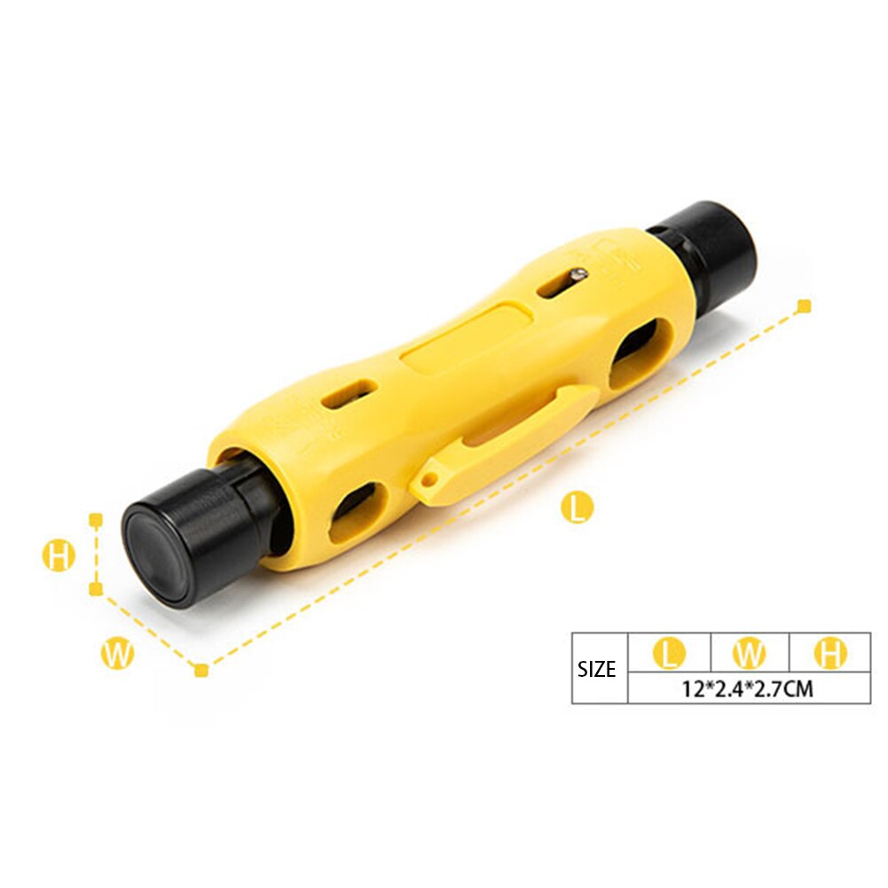 Multifunction Electric Wire Stripper Pen Wire Cable Pen Cutter Rotary RG85/59 Coaxial Cutter Stripping Machine Pliers Hand Tool