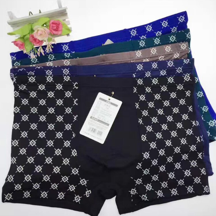 3PCS 2XL/3XL/4XL/5XL/6XL/7XL Big and Tall Mens Underwear Shorts Material Wearing Comfortable Short Homme under pants