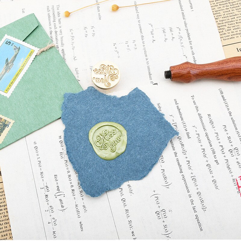 1Pc Retro Houten Stempel Klassieke Waxseal Stempel Oude Seal Post Decoratieve Antieke Stempel