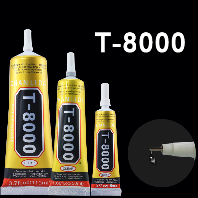 T7000 B6000 B7000 klej uniwersalny przyklejana biżuteria DIY ekran LCD do telefonu naprawa okulary T-7000 żywica epoksydowa płyn T 7000 klej