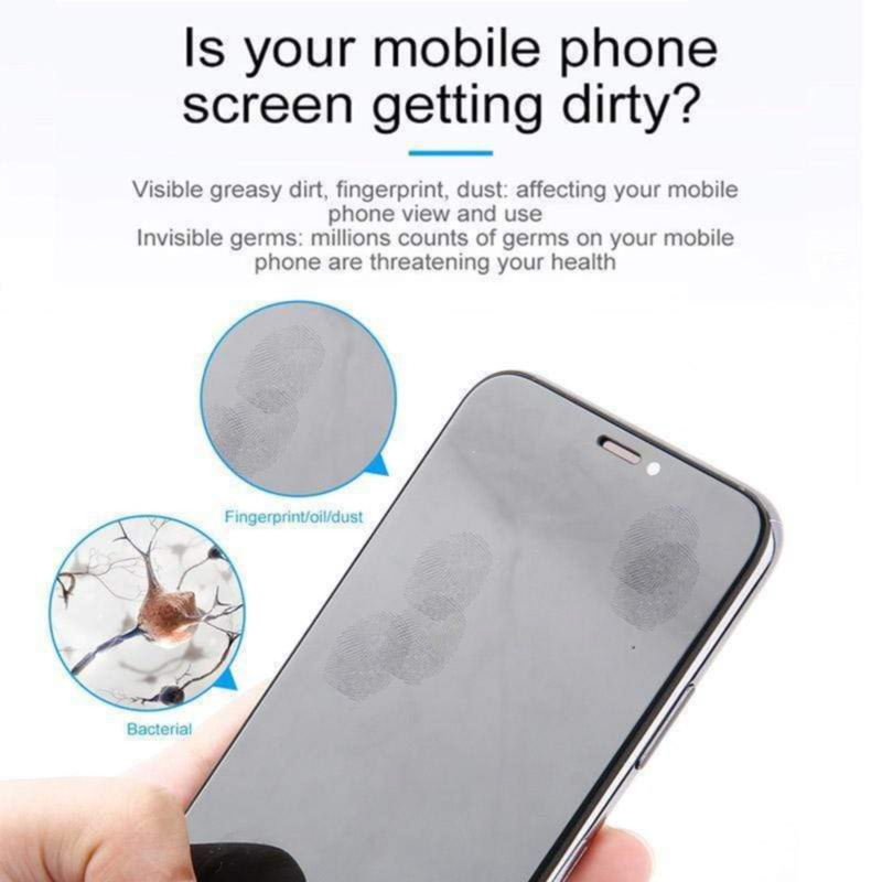 Spray do czyszczenia ekranu telefonu komórkowego 3 w 1, narzędzie do usuwania kurzu z mikrofibry do iphone'a, ipada, Apple Polish