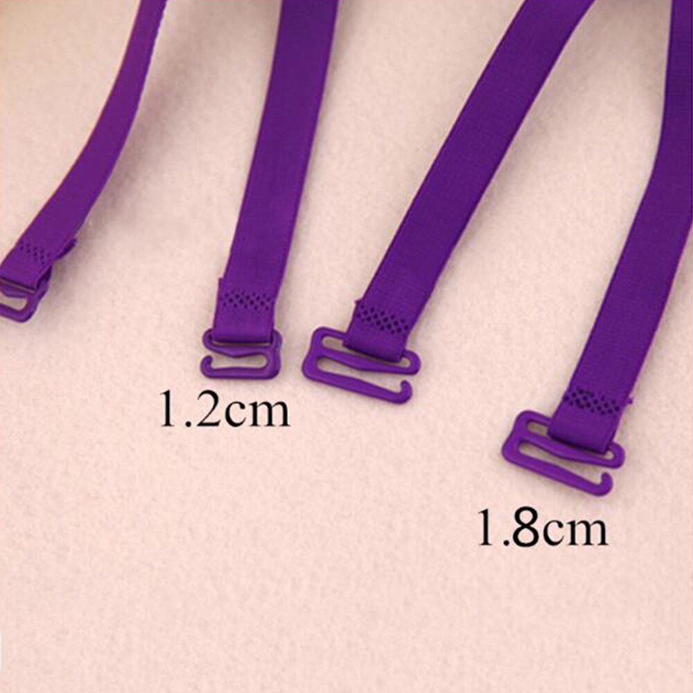 1PC Candy Elastic Shoulder Bra Strap Back Cross Slip-Resistant Adjustable Girl Bra Straps Summer Style Colorful Bra Strap
