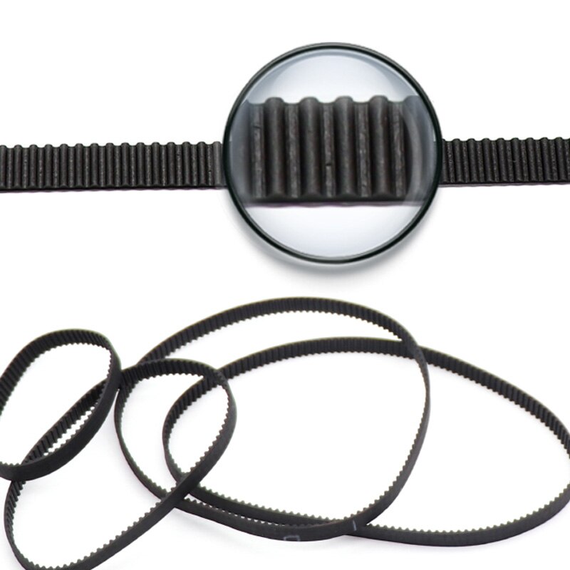 5 pcs 3d printer onderdelen 2GT 6mm GT2 Gesloten Loop Distributieriem Rubber Voor 150 158 200 280mm synchrone Riemen Deel