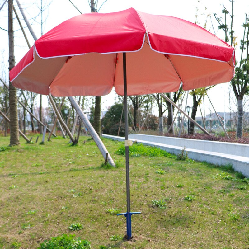 Udendørs paraply baser holder bærbar slidstærk parasol anker strand fiskeri terrasse paraply holder skrue indsats stand snegl