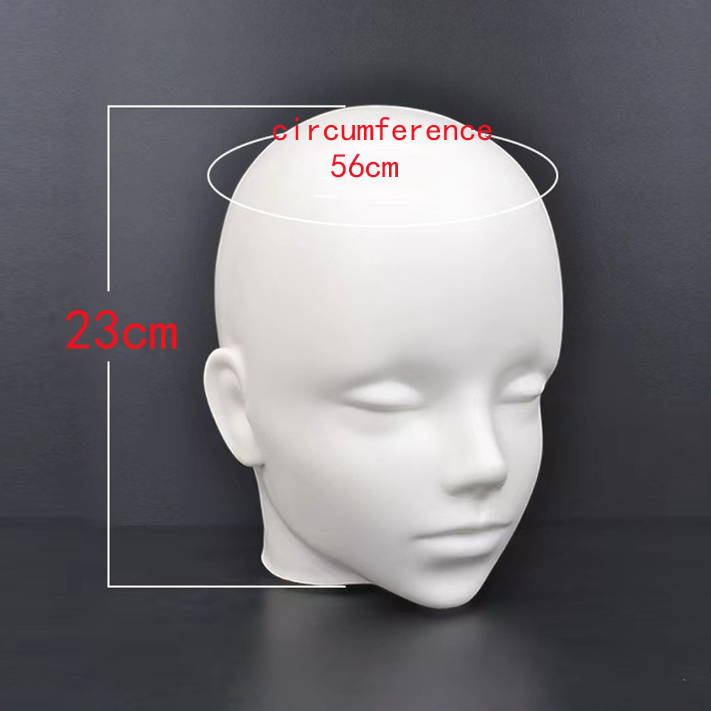 Wig Head Model Mannequin Dummy Wig Glasses Hat Display Stand Hair Mannequin head Stand Holder Head Model Wig Display with Stand: Gold