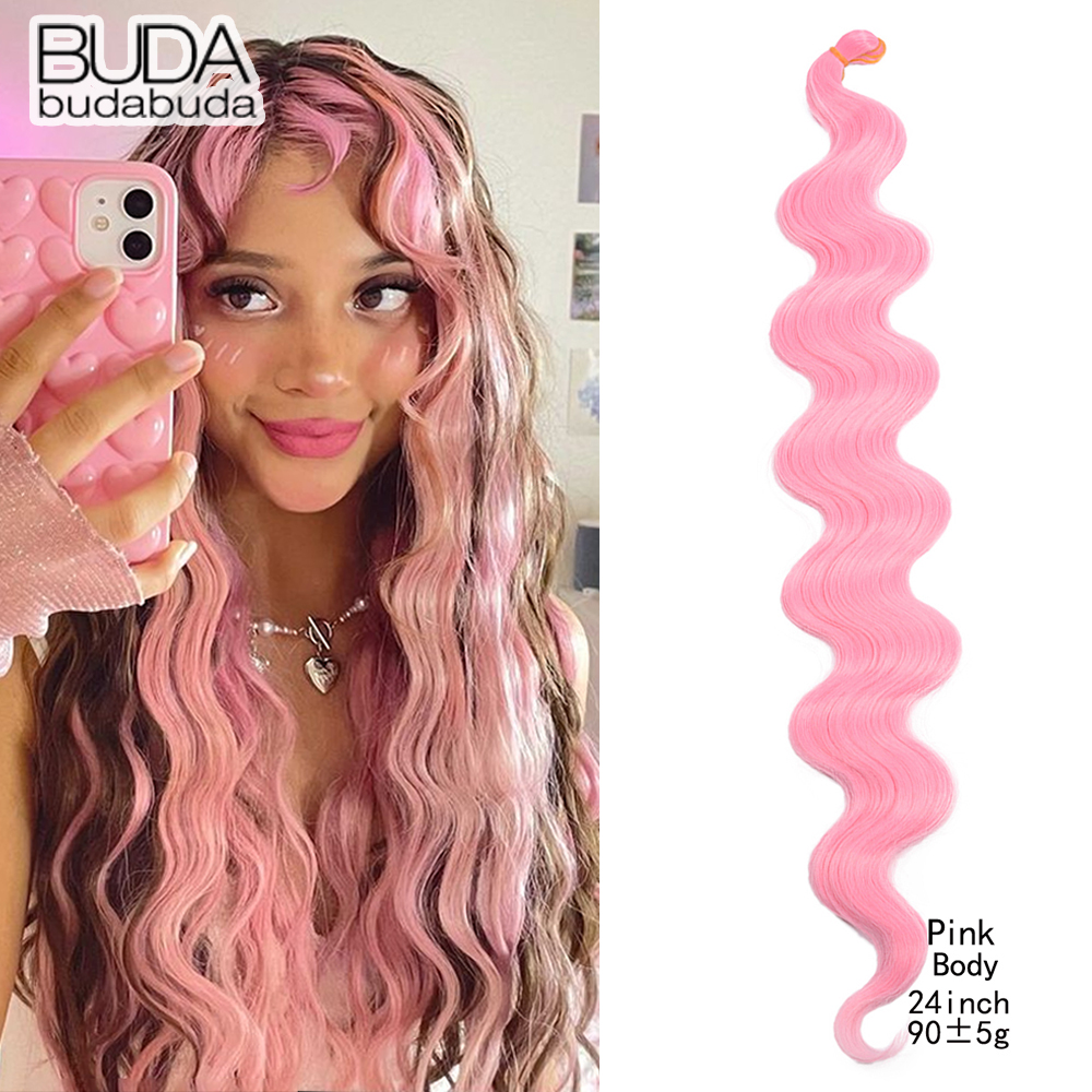 Body Wave Crochet Hair 22Inch Weaving Soft Natural Synthetic Braid Hair Extensions Deep Ocean Wave Twist Crochet Braids Hair: T1B/613