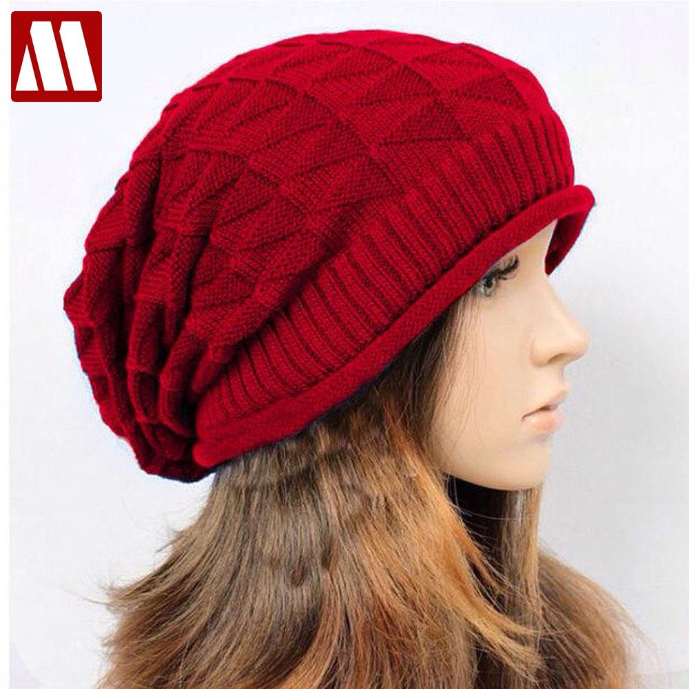 Efterår toca gorros hue vinter strik uld hue afslappet unisex kasketter herre og dame huer strikket gorro varm nc