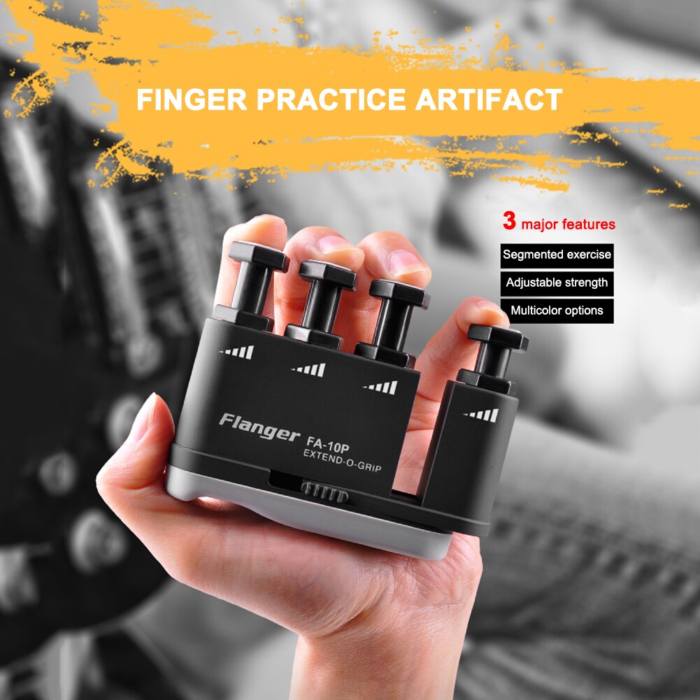 Flanger-ejercitador de dedos para Piano, corrector de dedos para guitarra con agarre de mano, sensibilidad, fuerza, potencia, herramientas de entrenamiento