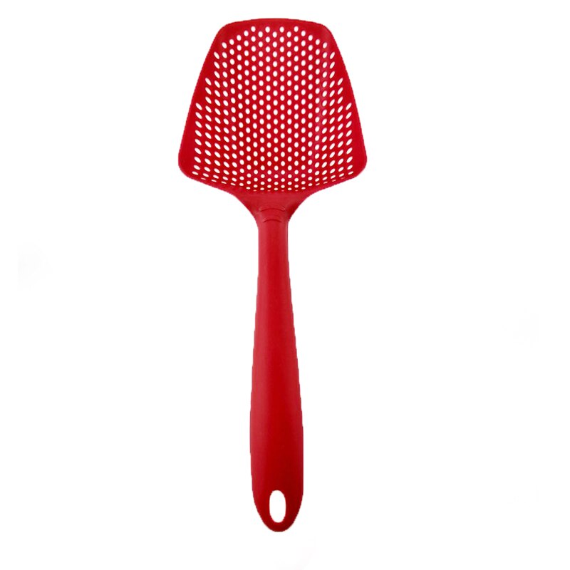 Organboo 1pc nylon + plastfilter vatten skopa dräneringsspade is spade fiske durkslag kichen gadget tillbehör