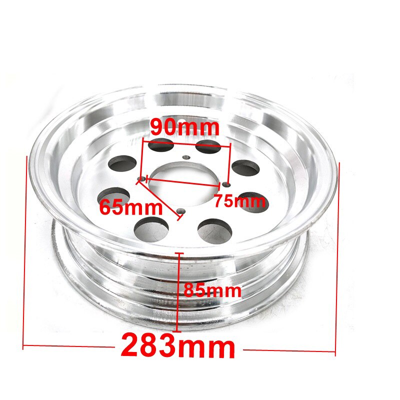 Front And Rear Wheel For Monkey Bike Small Monkey Motorcycle Aluminum Wheel Hub 2.5 - 10 Inch 8 Hole Vacuum Rim