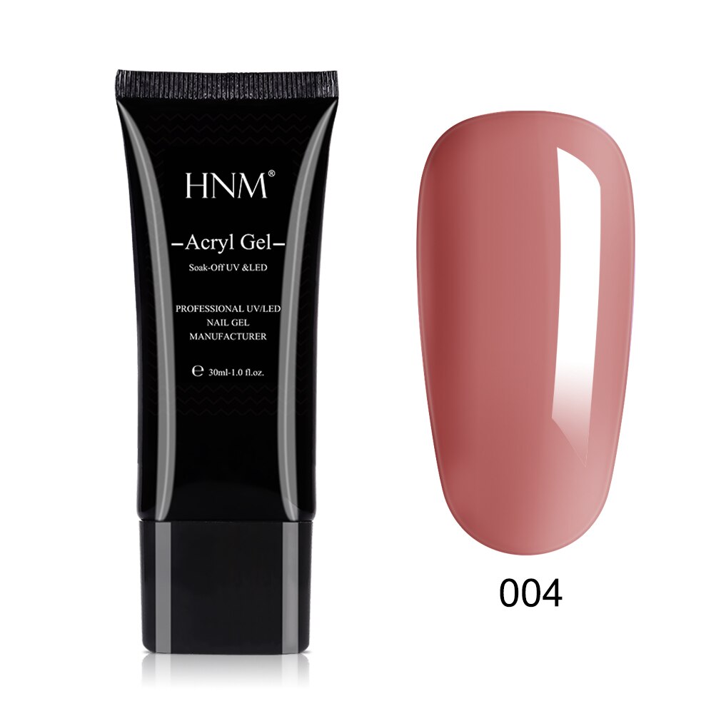 HNM 30ML UV Poly Gel Baumeister Nagel Acryl Gel Verlängerung Acryl Poligel Acrylgel Nagel Formen Aufkleber Stift Pinsel Für näGel Polieren Kunst: 4