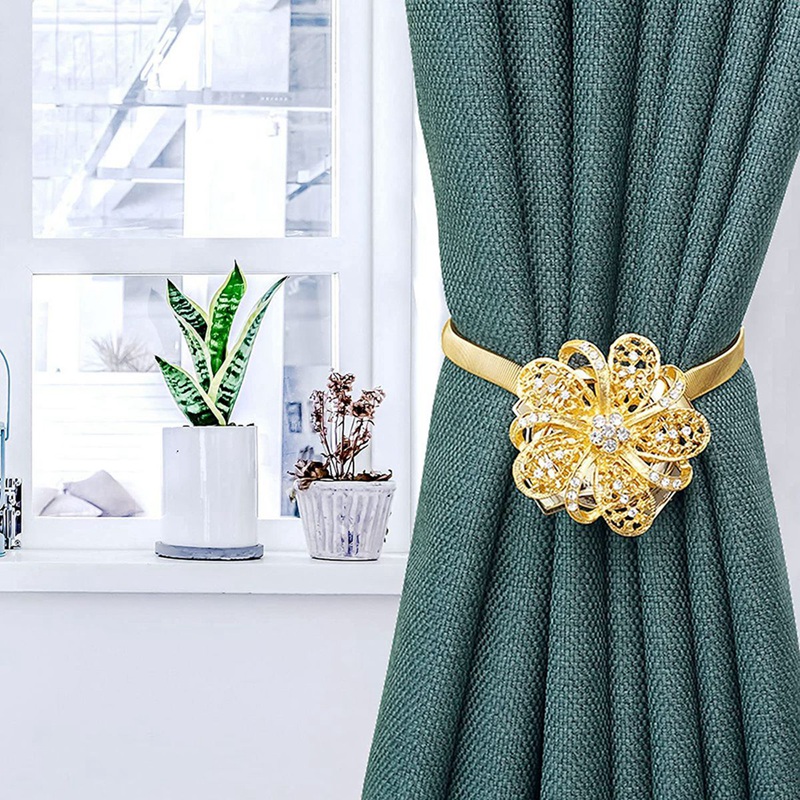 2 Pieces Of Magnetic Curtain Fasteners For Window Decoration Powerful Magnetic Curtain Fasteners