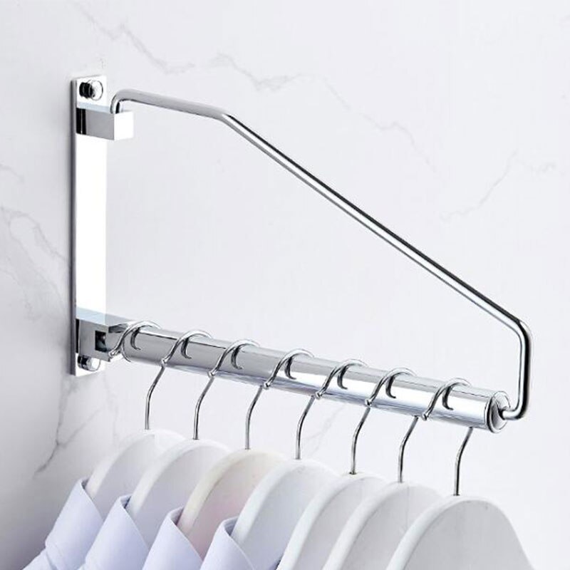 Organisateur De Cintres Magnétique 2 Couches - Rangement Buanderie Métal Résistant à La Rouille