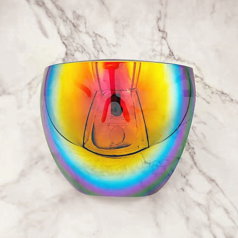 Gennemsigtige beskyttelsesbriller ansigtsskærm hjelm holdbar beskytte sikkerhedsmaske hjelm mtb cykelbriller beskyttelsesbriller: 1pc anti-uv zhong