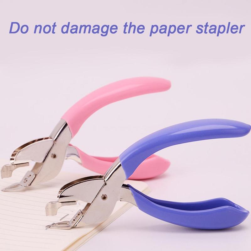 Aluminum Alloy Stapler Remover Handheld School Office Tool Lasting Nail Hand Comfortable Out Puller Pull Extra A9X0