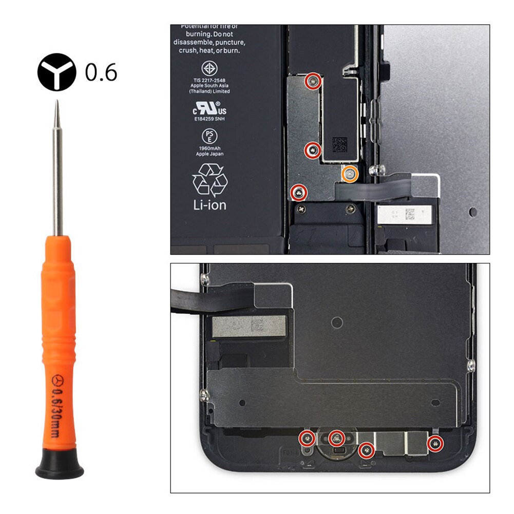 20 In 1 Easy Apply Universal Repair Tools Kit Prying Opening Mobile Phone Manual Screwdriver Durable For IPhone