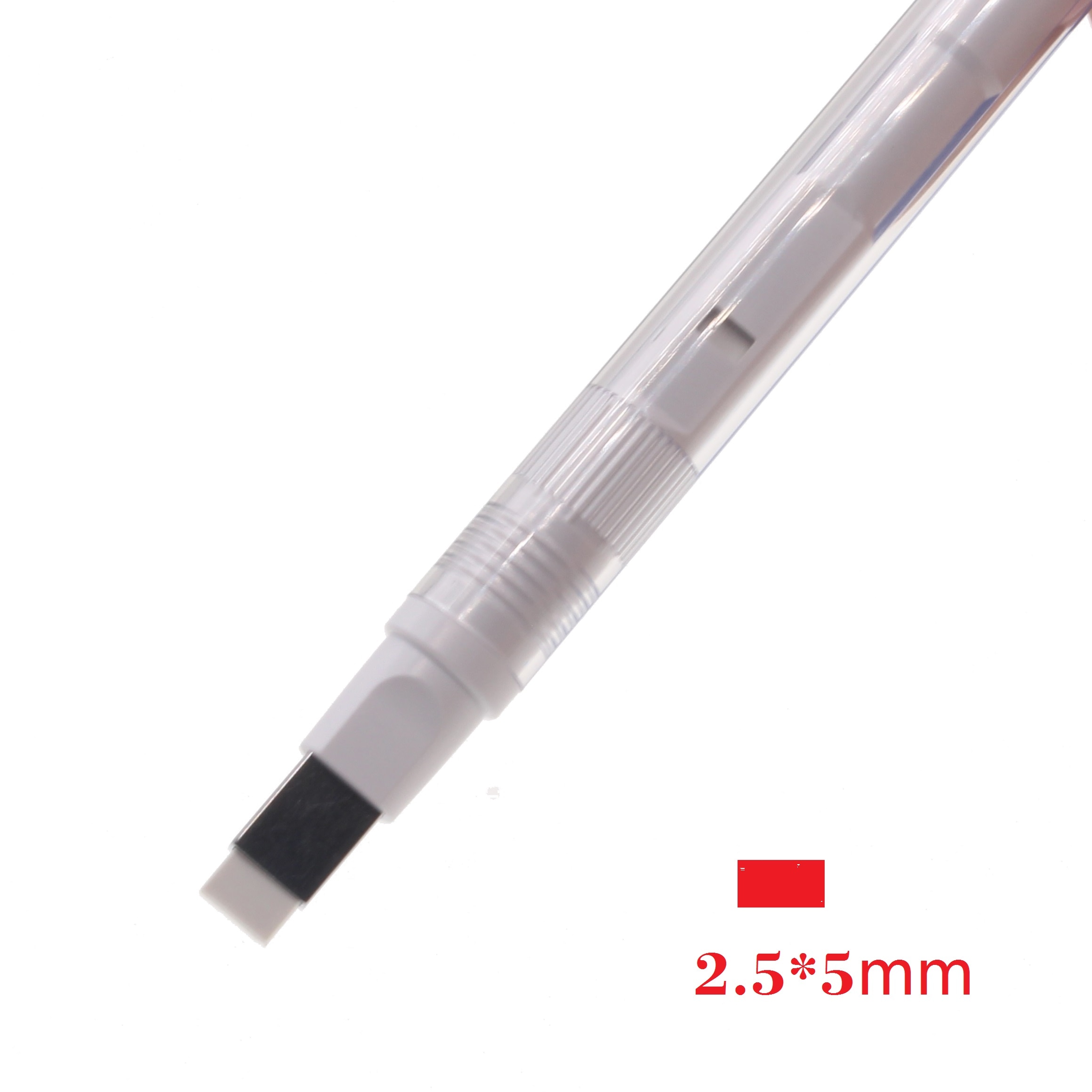2.5*5mm Vierkante Gum Pen Mini Gum Potlood Rubber Refill Ultrafijne Potlood Rubber Perfect Herzien Details